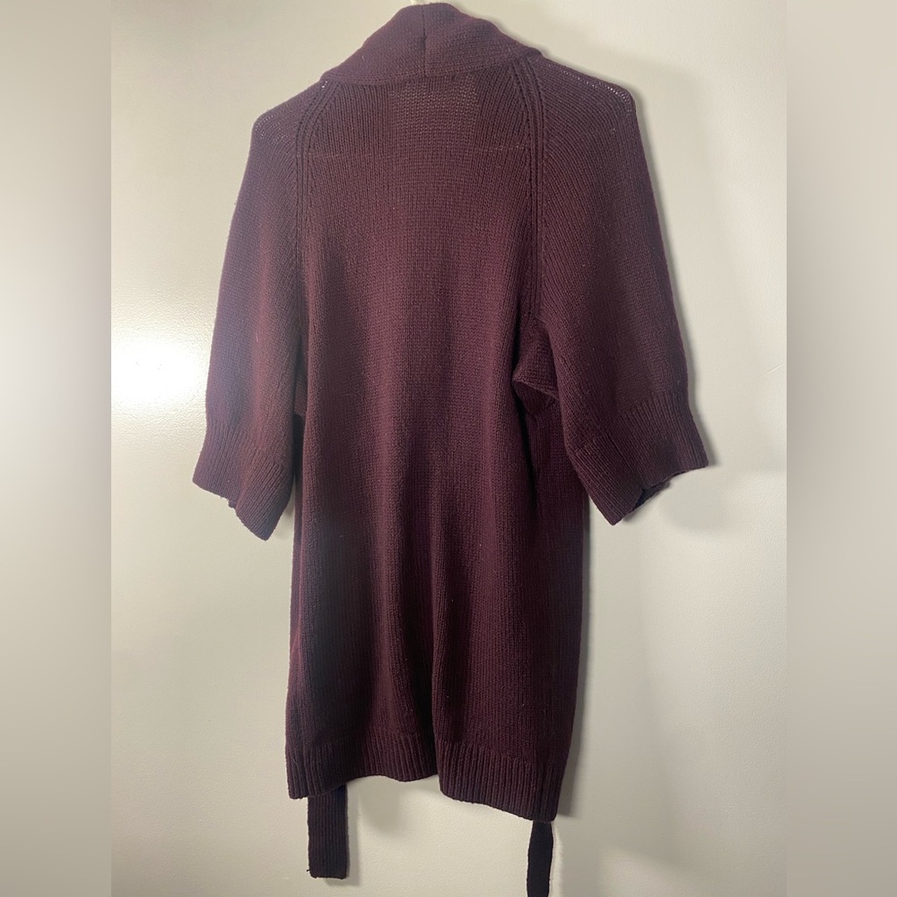 Vince Rich Plum Women's Cardigan - Picture 2 of 8
